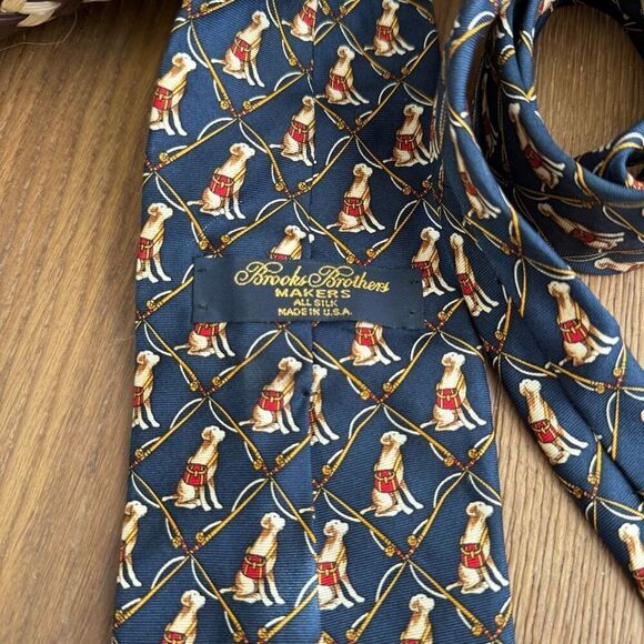 Brooks brothers 100% silk tie NWT - Picture 4 of 5